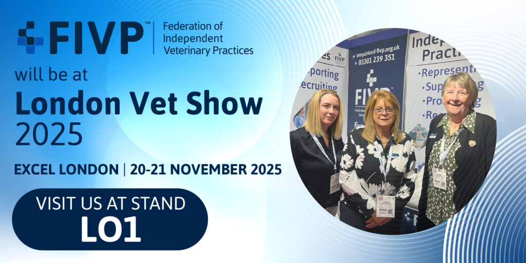 FIVP to represent independent practice at London Vet Show 2025