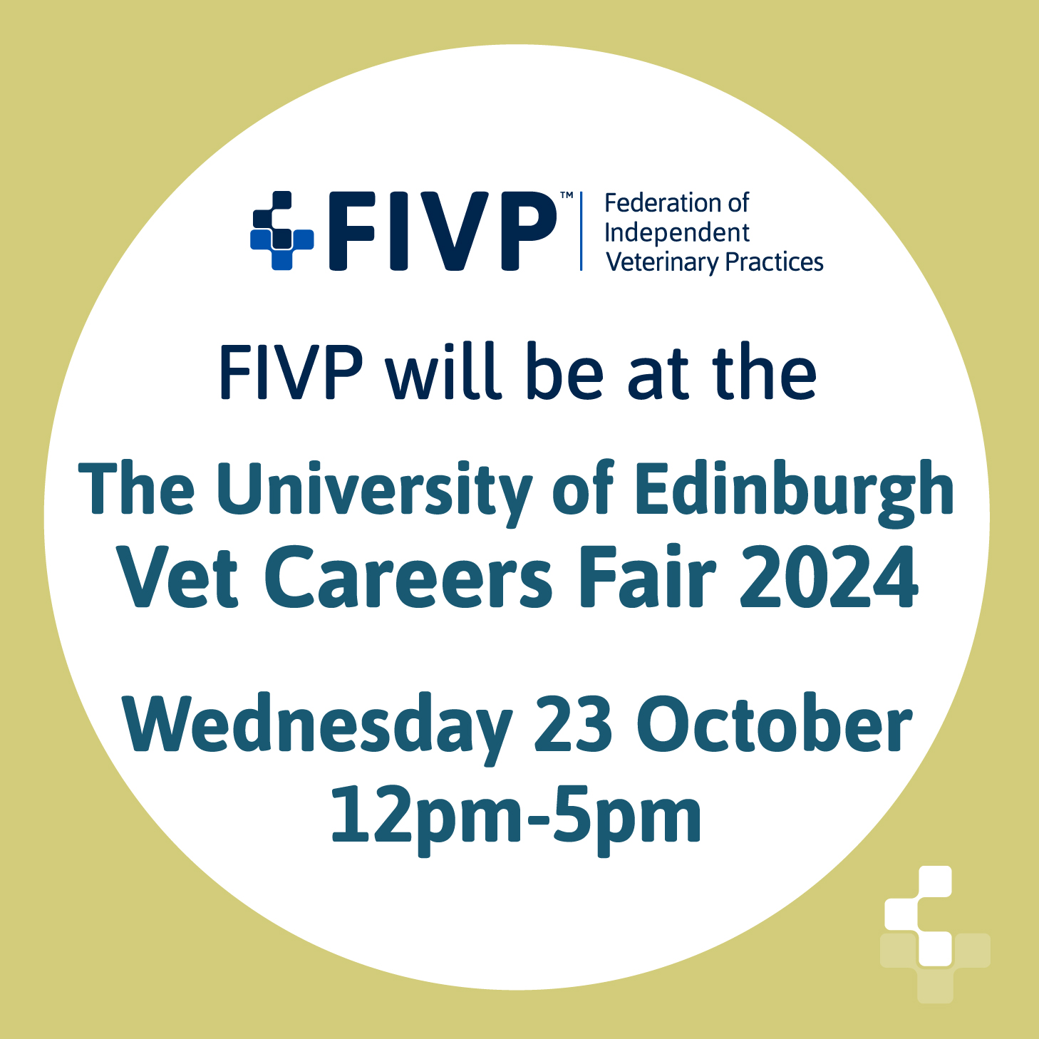 FIVP to attend University of Edinburgh Careers Fair