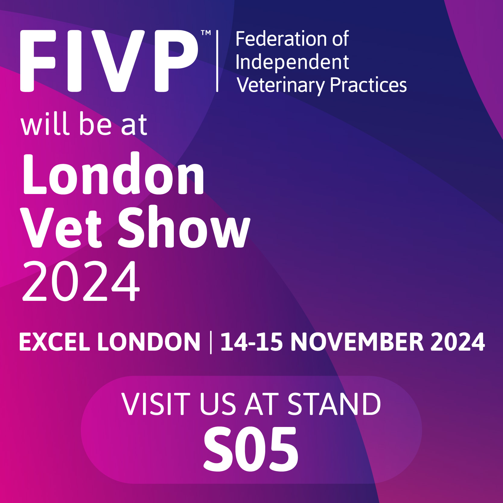 FIVP to attend London Vet Show 2024