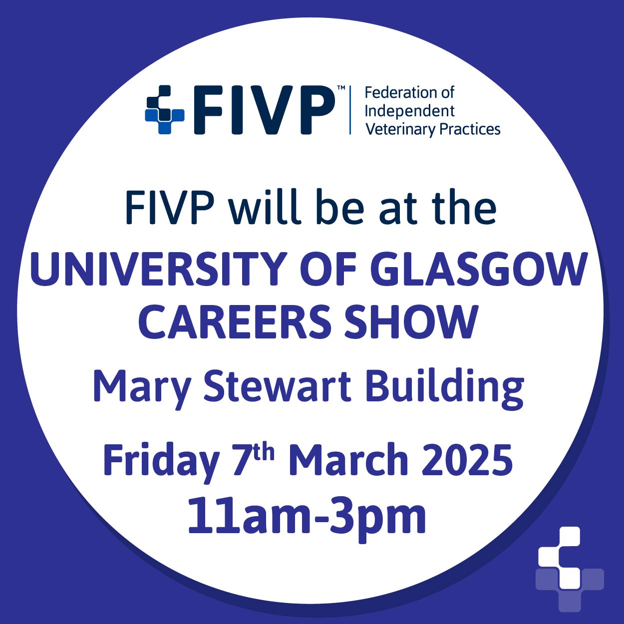 FIVP to visit University of Glasgow Careers Fair