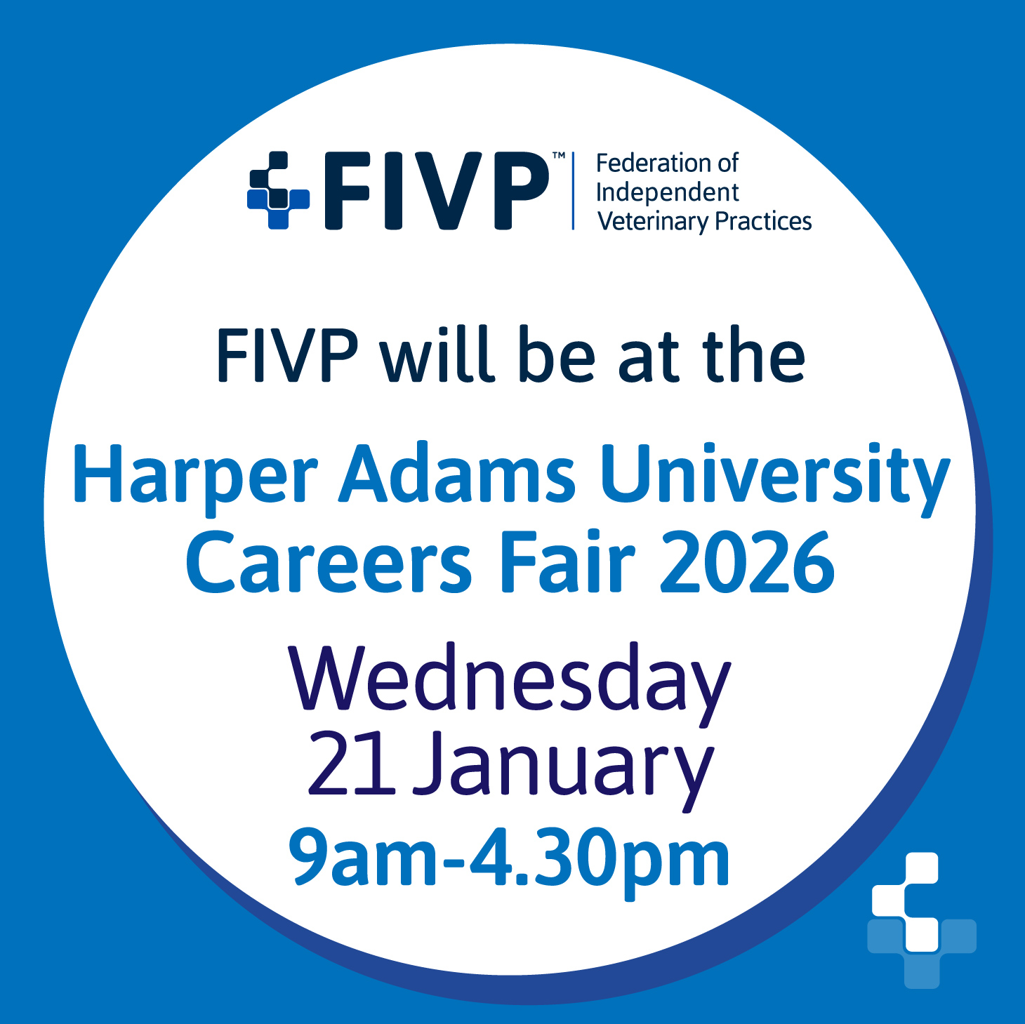 FIVP to attend Harper Adams Veterinary Careers Day 2026